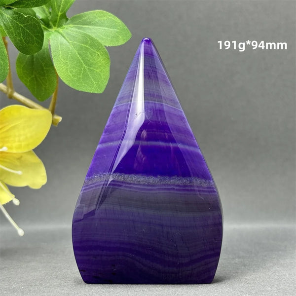Purple Agate Torch-ToShay.org
