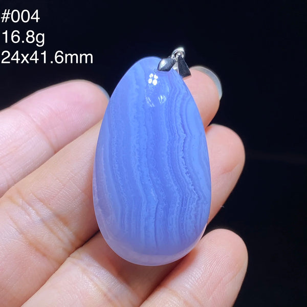 Blue Lace Agate Pendant-ToShay.org
