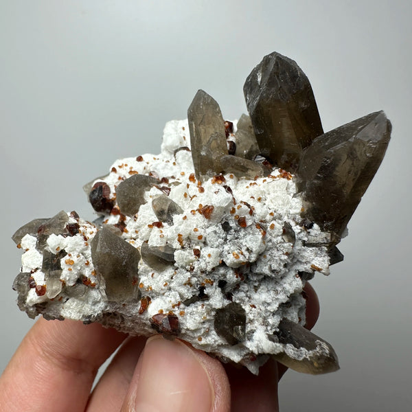 Smokey Tea Crystal Cluster-ToShay.org