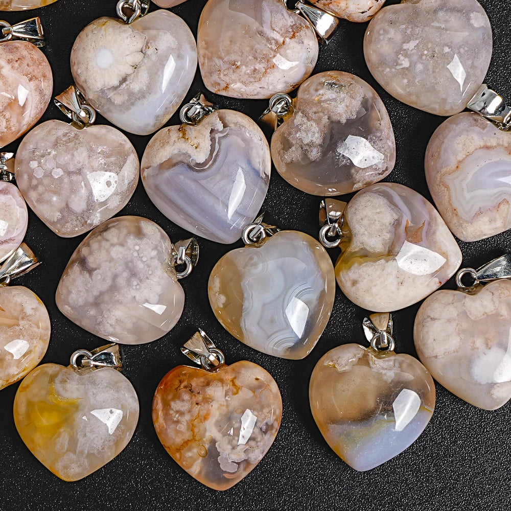 Pink Cherry Blossom Agate-ToShay.org
