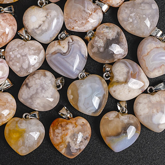 Pink Cherry Blossom Agate-ToShay.org