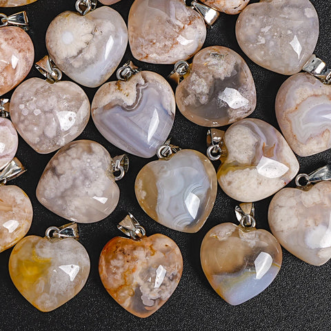 Pink Cherry Blossom Agate-ToShay.org