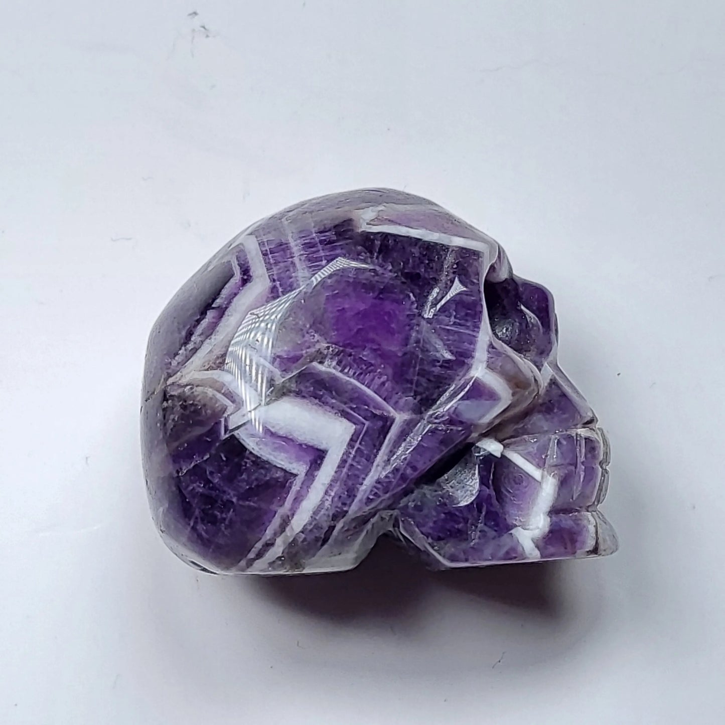 Purple Amethyst Skull-ToShay.org