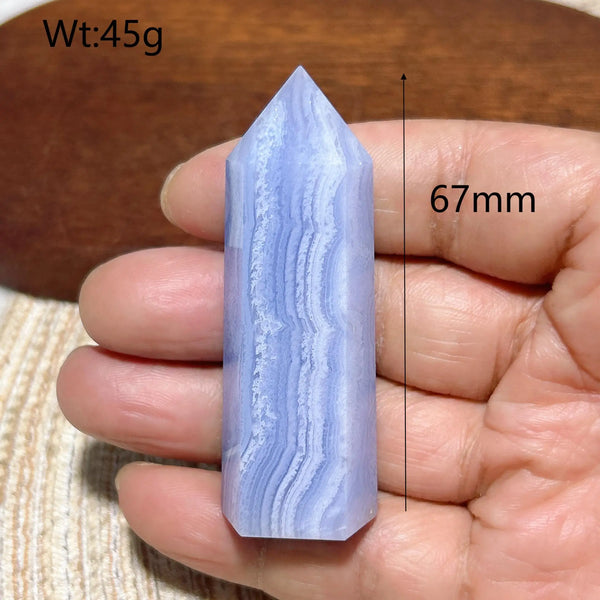 Blue Lace Agate Point-ToShay.org