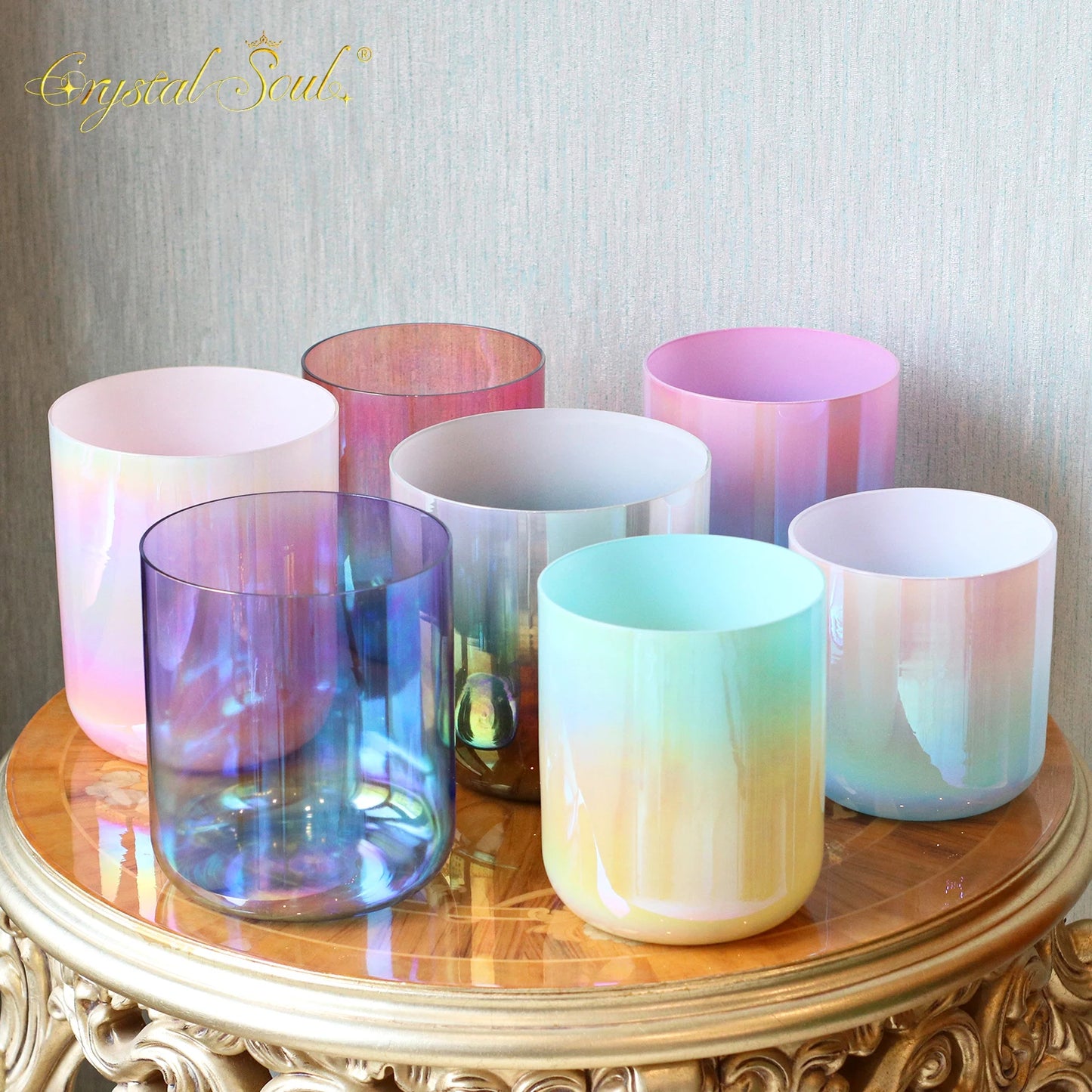 Mixed Crystal Singing Bowls-ToShay.org