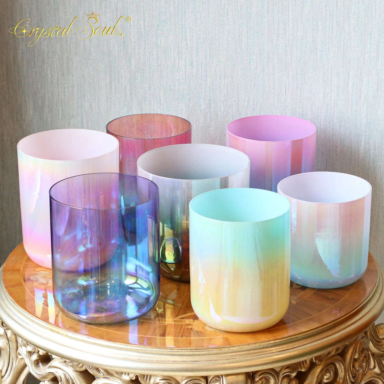 Mixed Crystal Singing Bowls-ToShay.org