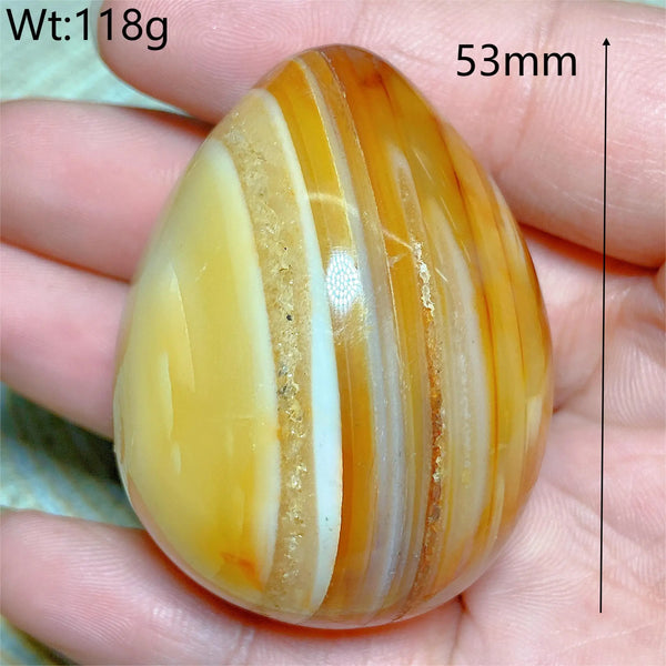 Orange Carnelian Egg-ToShay.org