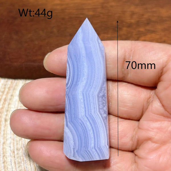 Blue Lace Agate Point-ToShay.org
