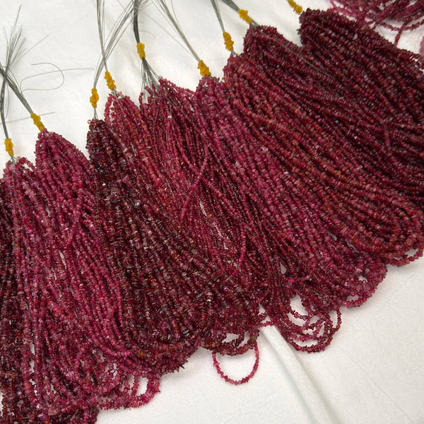 Red Spinel Beads-ToShay.org