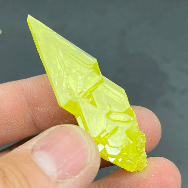 Yellow Sulfur Rock Quartz-ToShay.org