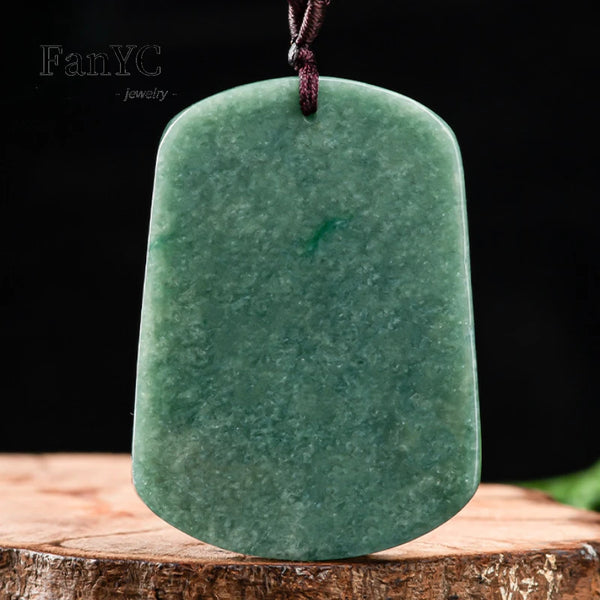 Green Jadeite Horse Pendant-ToShay.org