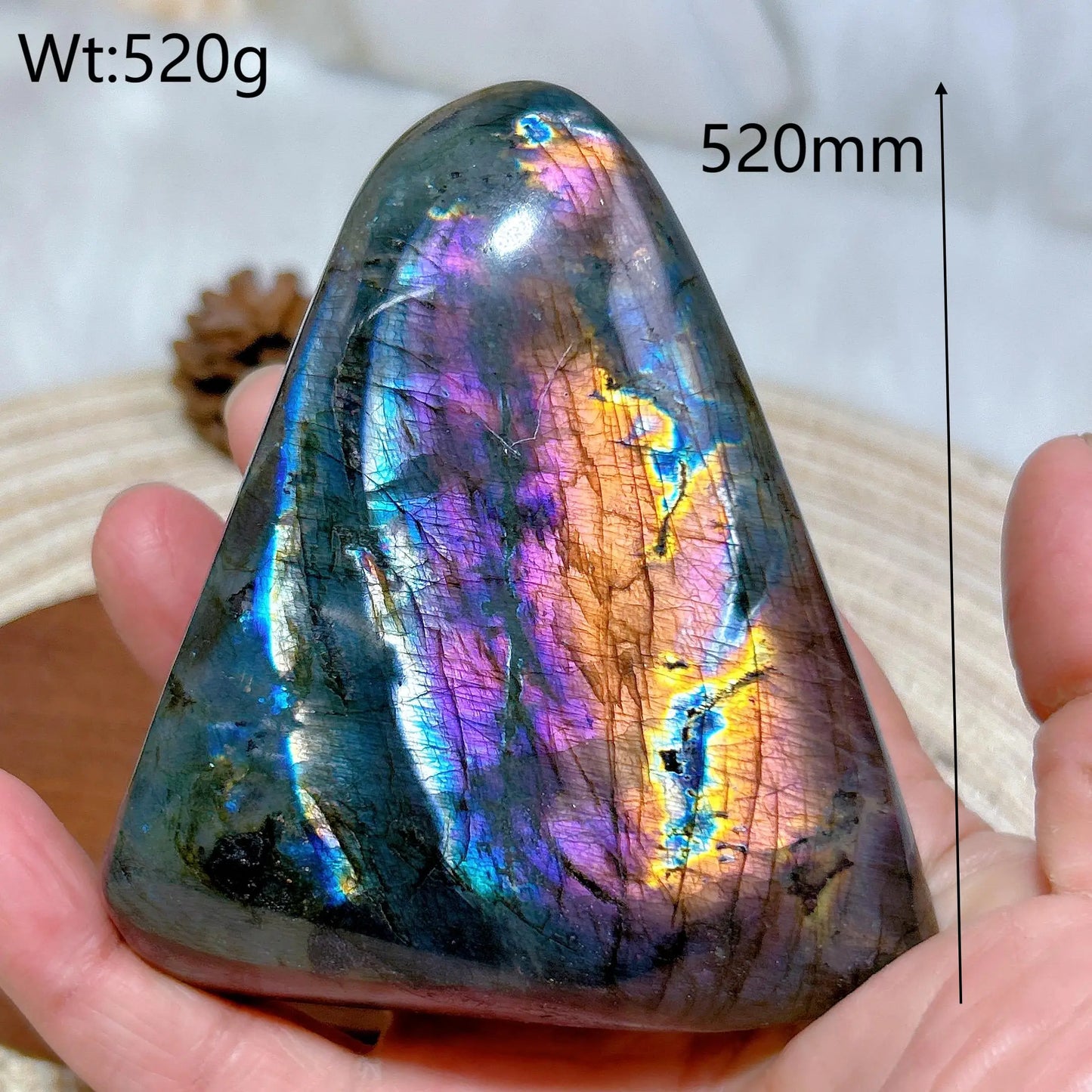 Purple Labradorite Stone-ToShay.org