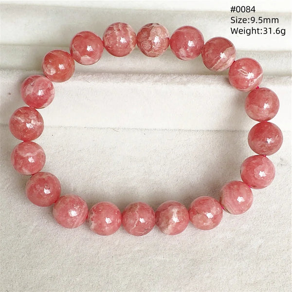 Pink Rhodochrosite Bracelet-ToShay.org