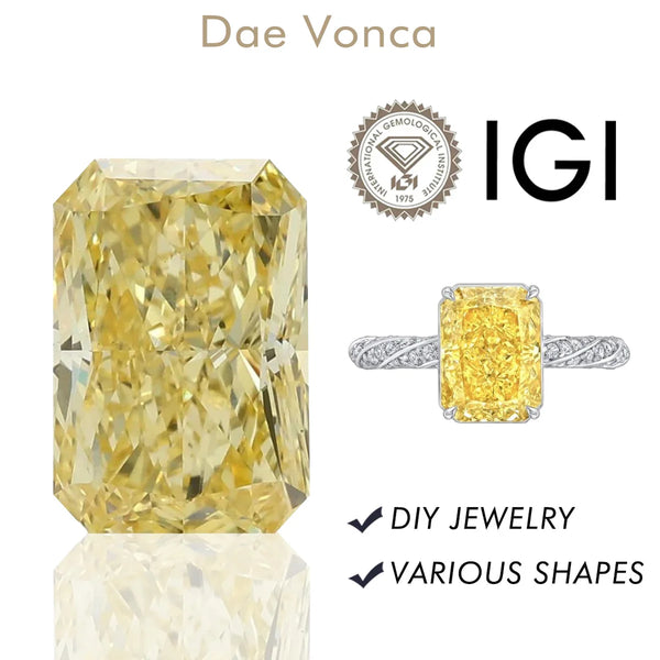 Yellow Crystal Cut Diamond-ToShay.org