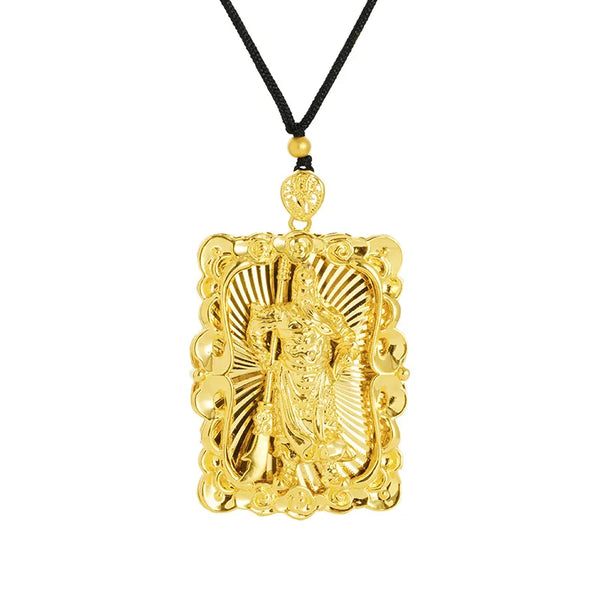 Gold GuanYu Necklace-ToShay.org