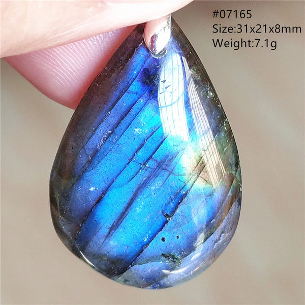 Blue Light Labradorite Pendant-ToShay.org