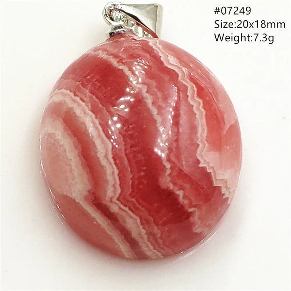Red Rhodochrosite Pendant-ToShay.org
