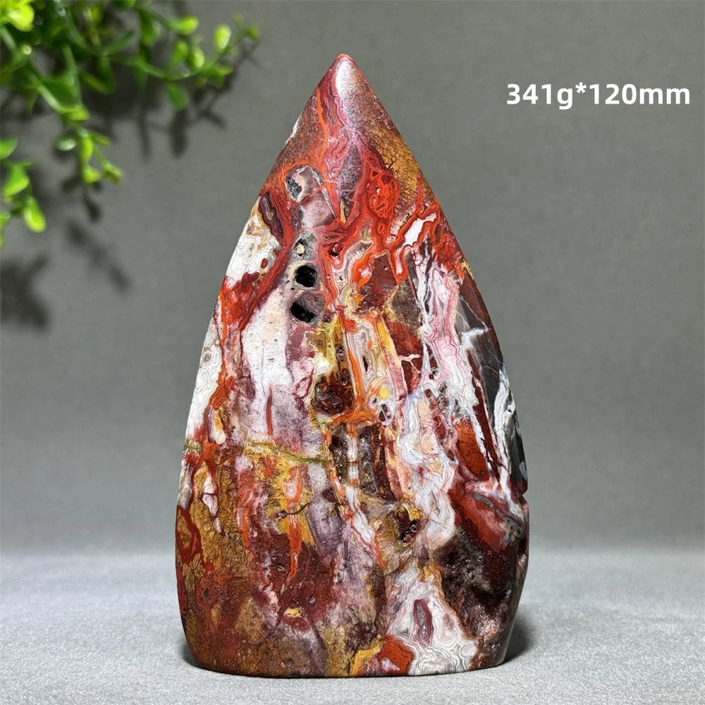 Red Agate Torch-ToShay.org