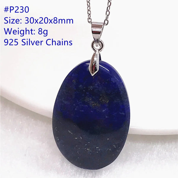 Blue Lapis Lazuli Pendant-ToShay.org