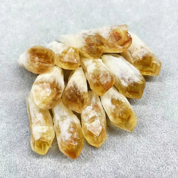 Yellow Citrine Rough Point-ToShay.org