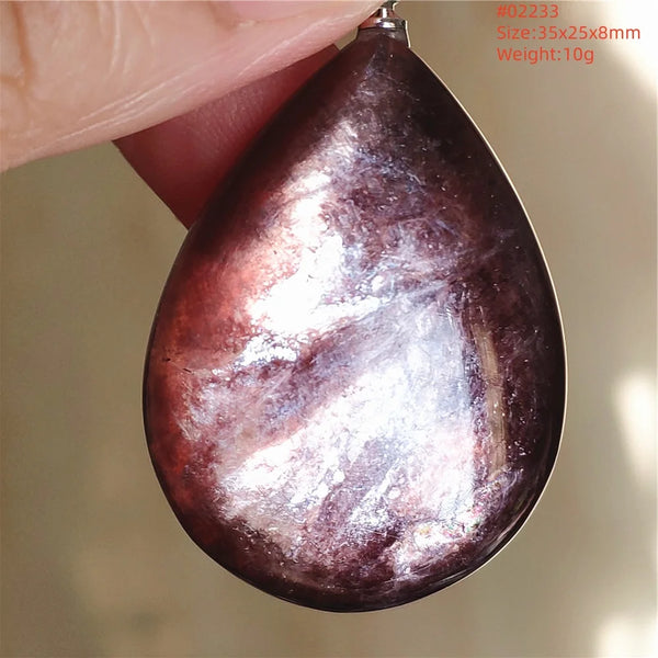 Purple Red Lepidolite Quartz-ToShay.org