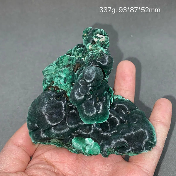 Green Malachite Crystal Slice-ToShay.org