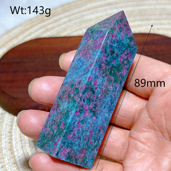 Green Ruby Kyanite Tourmaline-ToShay.org