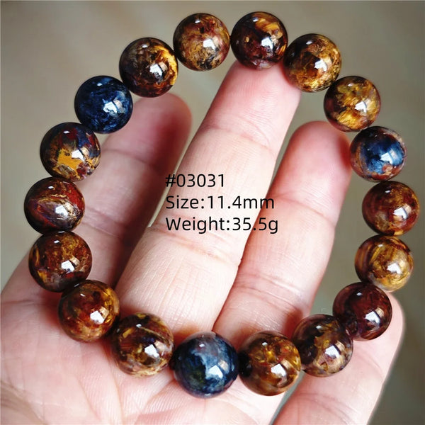 Blue Red Pietersite Bracelet-ToShay.org