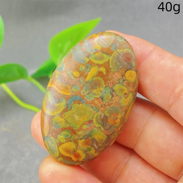 Green Rainforest Palm Stone-ToShay.org