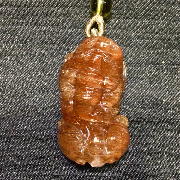 Red Copper Rutilated Pi Xiu-ToShay.org