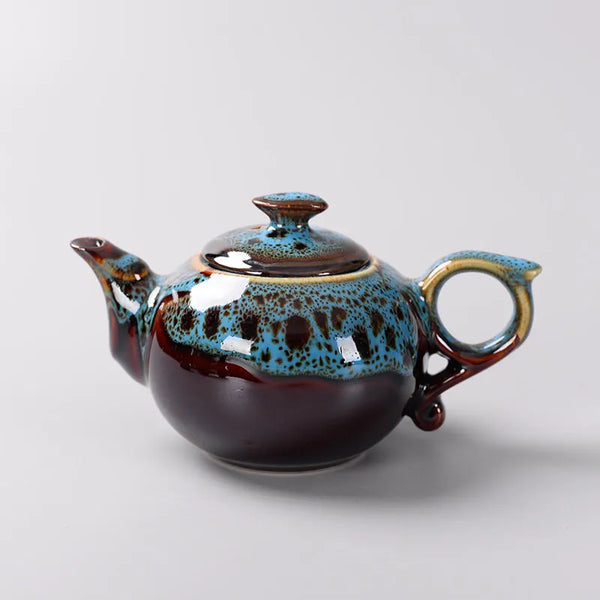 Kiln Glazed Teapots-ToShay.org