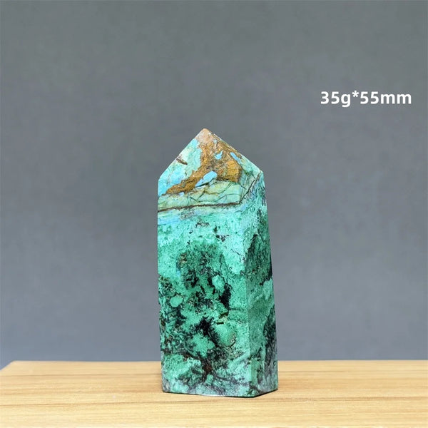 Blue Phoenix Pine Quartz Tower-ToShay.org