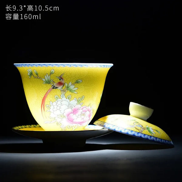 Gaiwan Ceramic Tea Bowls-ToShay.org