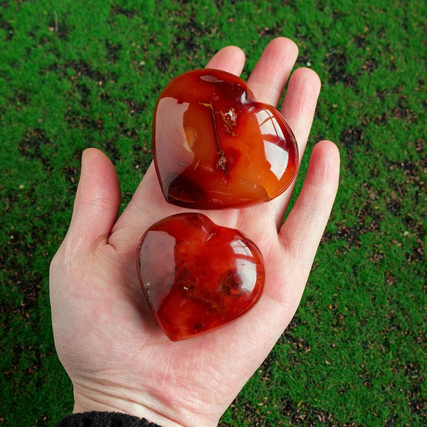 Red Agate Heart-ToShay.org