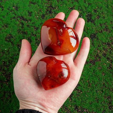 Red Agate Heart-ToShay.org
