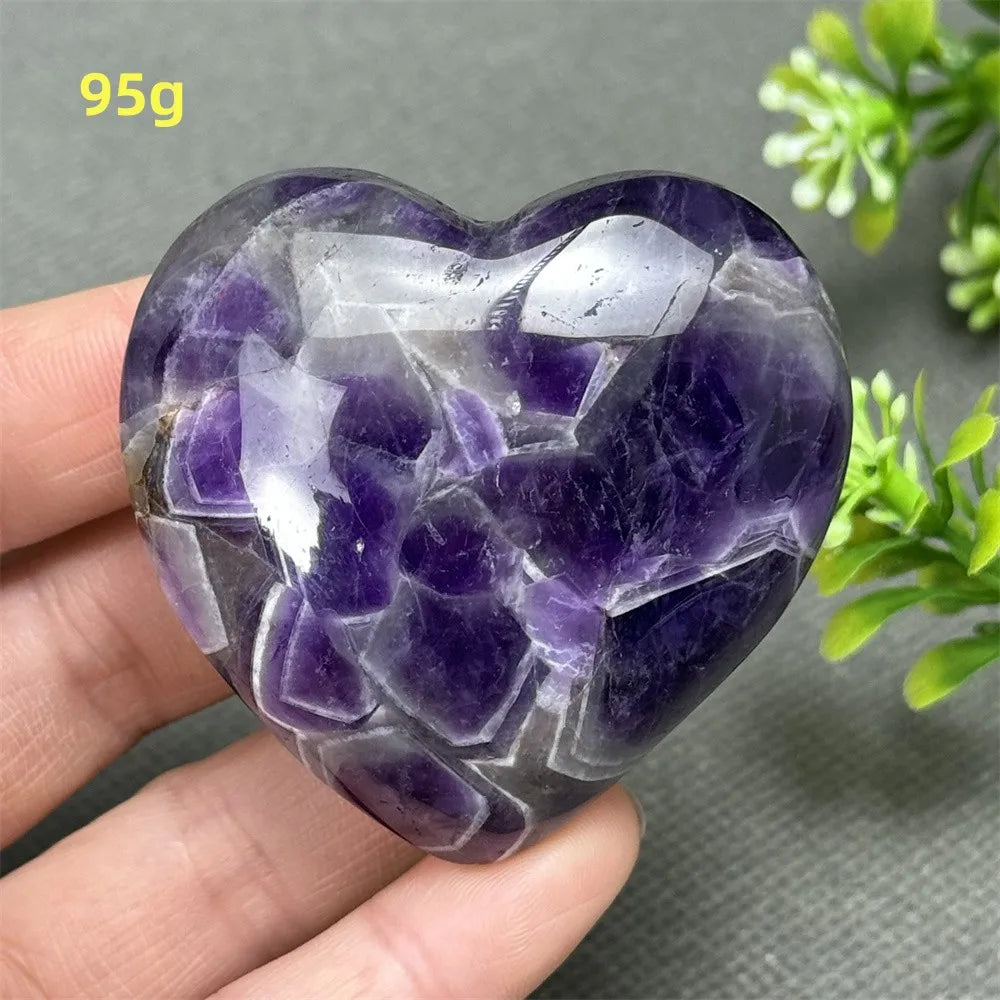 Purple Dream Amethyst Heart-ToShay.org