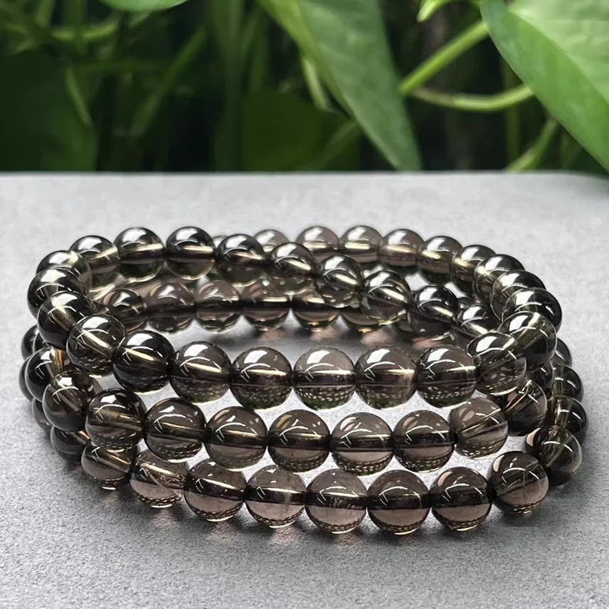 Brown Smoky Quartz Bracelet-ToShay.org