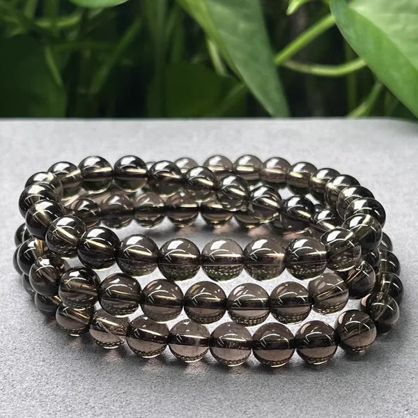 Brown Smoky Quartz Bracelet-ToShay.org