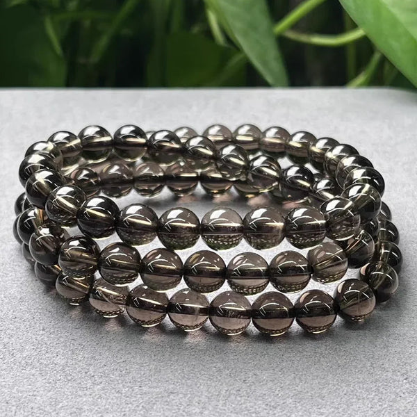 Brown Smoky Quartz Bracelet-ToShay.org