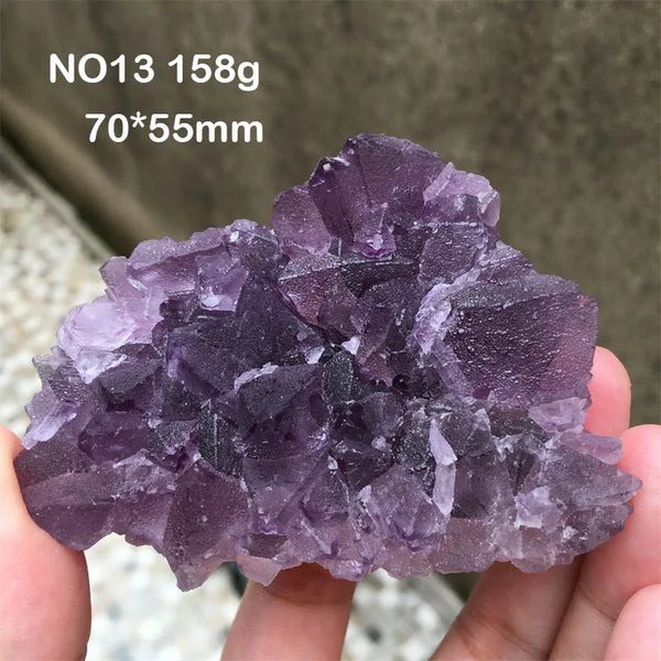 Purple Fluorite Crystal-ToShay.org