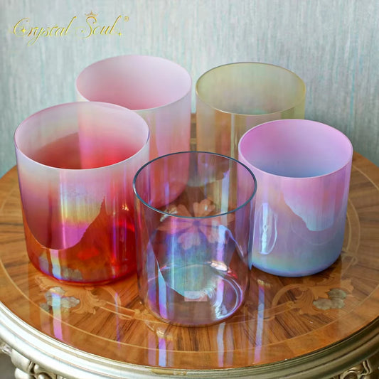 Mixed Crystal Singing Bowls-ToShay.org