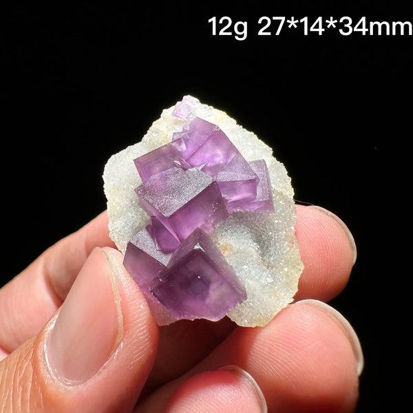 Purple Fluorite Crystal-ToShay.org