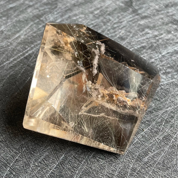 Gold Rutilated Quartz Crystal-ToShay.org