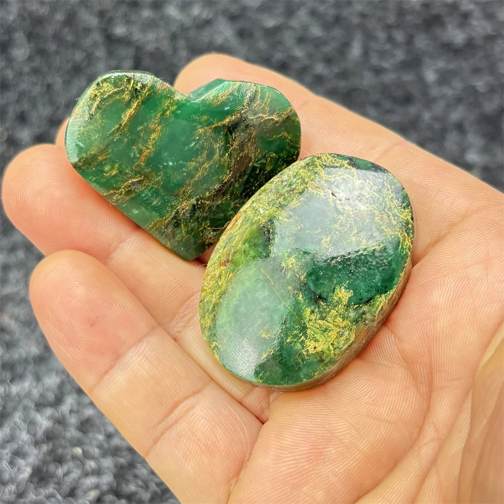 Green Emerald Stone Heart-ToShay.org