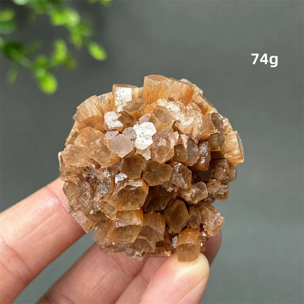 Orange Aragonite Crystal-ToShay.org