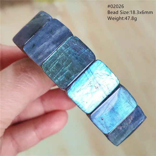 Blue Labradorite Bracelet-ToShay.org