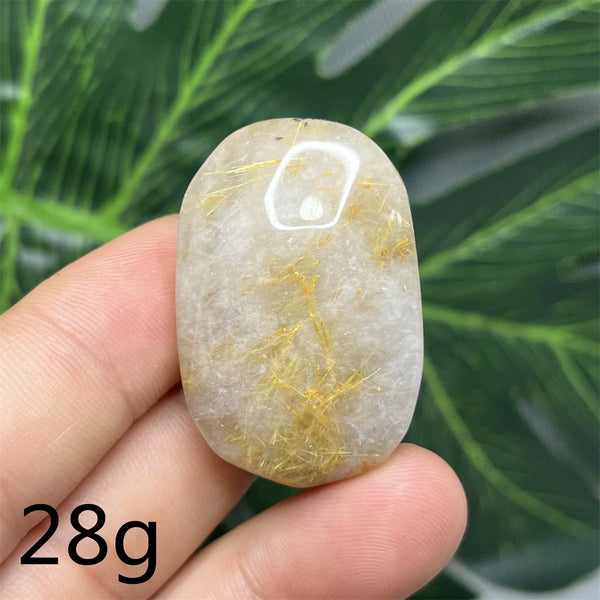 Yellow Rutile Crystal-ToShay.org