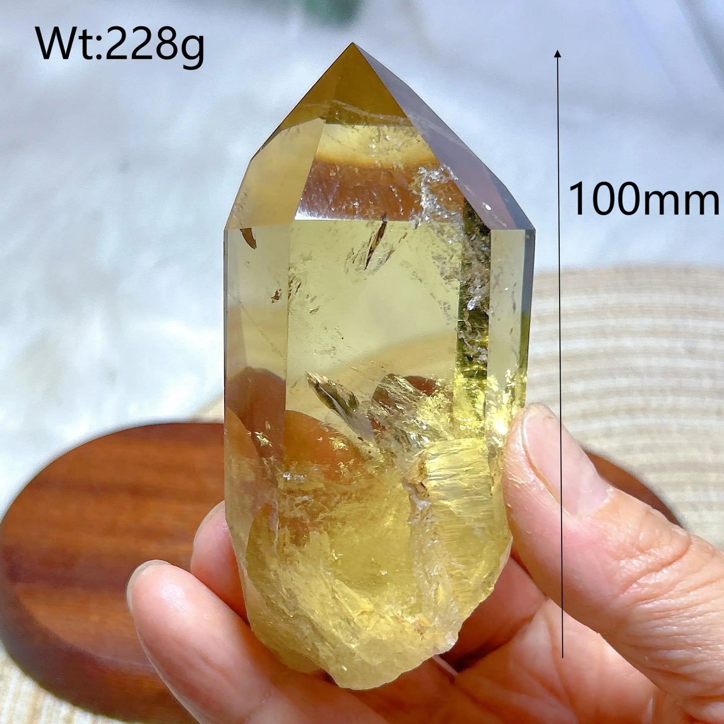 Yellow Citrine Smokey Quartz-ToShay.org
