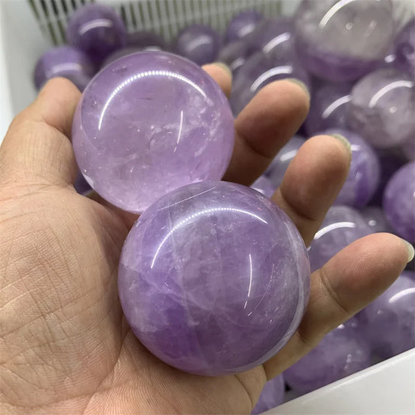 Purple Amethyst Crystal Ball-ToShay.org