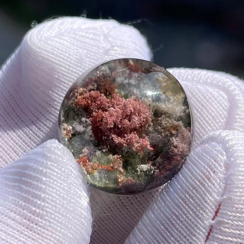 Green Phantom Quartz Ball-ToShay.org